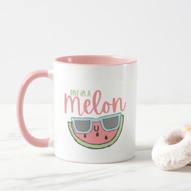 En i Melon Mugg (Med munk)