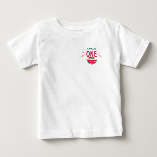 En i Melon Namn T Shirt (Framsida)