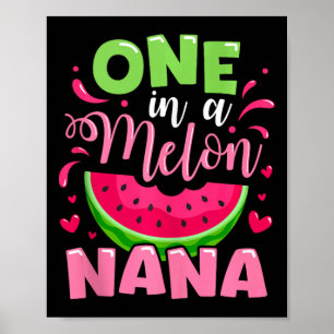 En i Melon Nana Sommar-Födelsedagsfesten Poster