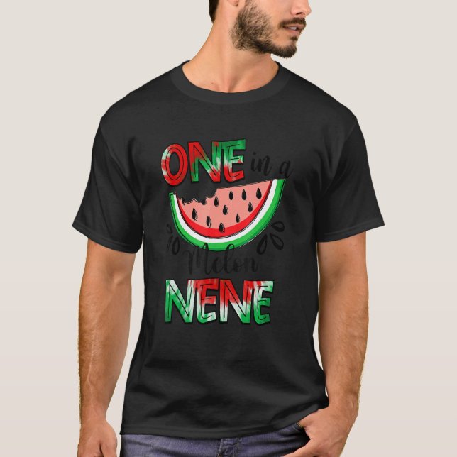 En i Melon Nene Watermelon Matching Family T Shirt (Framsida)