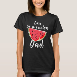 En i Melon Pappa Waterlemon Sommarvacation Fath T Shirt