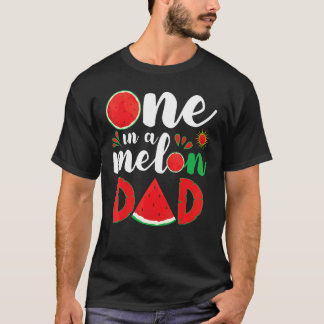 En i Melon Pappa Watermelon Summer Hat Sunshine T Shirt