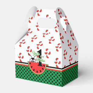 En i Melon Picnic Ant med Watermelon Presentaskar