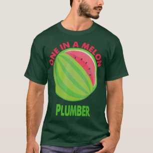 En i Melon Plumber Watermelon Pension T Shirt