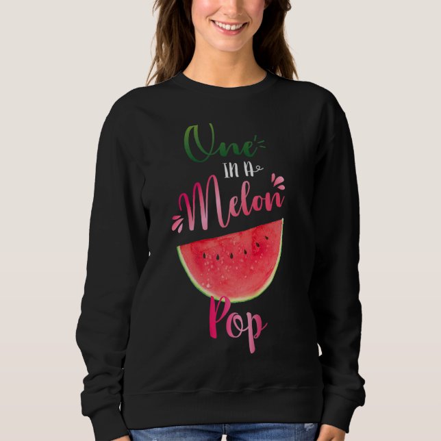 En i Melon Pop Waterlemon Sommar Far T Shirt (Framsida)