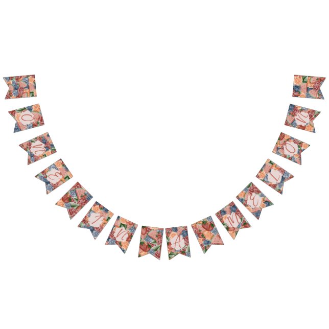 En i Melon - Sommarvibes födelsedag Vimplar (Alla)