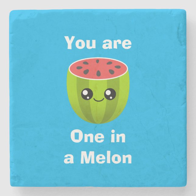 En i Melon Stenunderlägg (Framsidan)