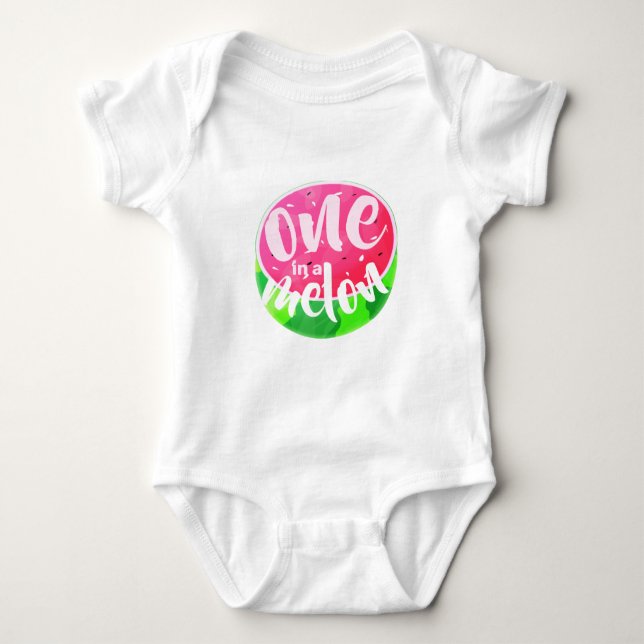 En i Melon Sweet Summer Watermelon T Shirt (Framsida)