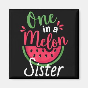En i Melon-syster 1:a födelsedag, sommarfamilj M Magnet