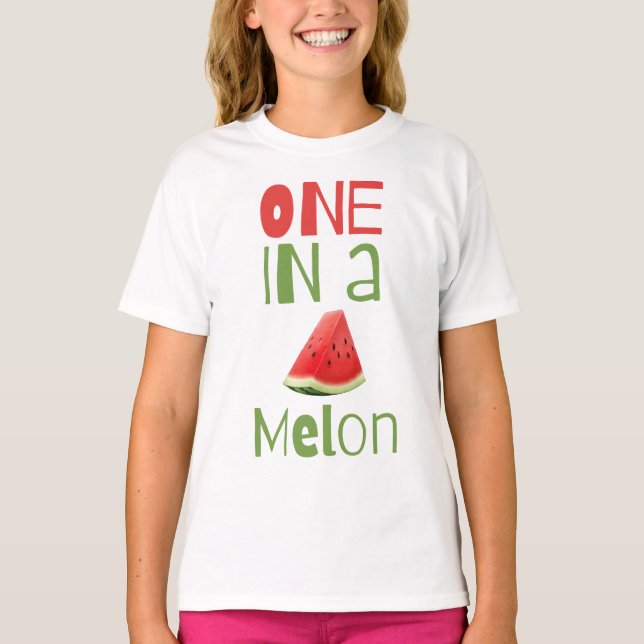 En i Melon T Shirt (Framsida)