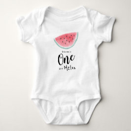 En i Melon Watercolor Watermelon T Shirt