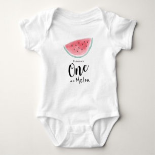 En i Melon Watercolor Watermelon T Shirt