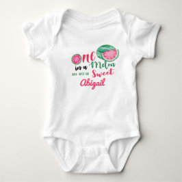 En i Melon Watermelon 1st Birthday-skjorta T Shirt