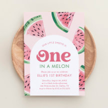 En i Melon Watermelon Birthday