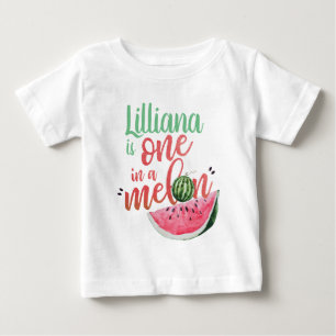 En i Melon Watermelon First Birthday Shirt T