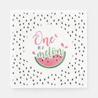 En i Melon Watermelon Första födelsedag