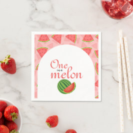 En i Melon Watermelon Pappersservett