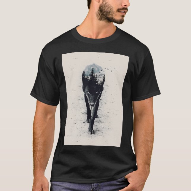 En i skogen t shirt (Framsida)