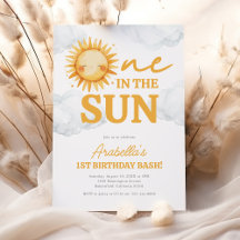 En i Sol Sunshine 1:a födelsedagen