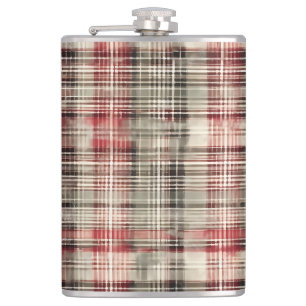 En i Tartan-Blommigten Design Series #2 Fickplunta