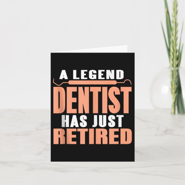 En Ikonisk dentist har just dragit tillbaka Tankto Kort (Framsida)