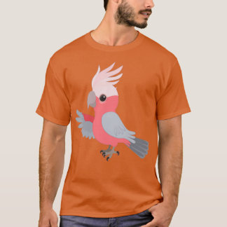 En illustration av en söt galakacockatoo t shirt