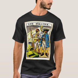 En illustration av Fransken Vintage pirater T Shirt