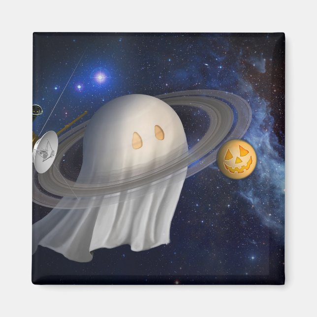 En illustration av konstnären Halloween Magnet (Framsidan)