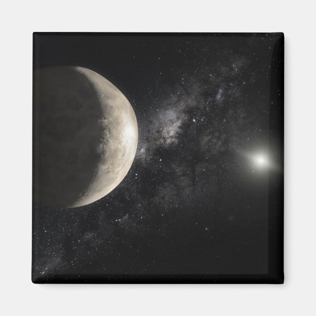 En illustration av Makemake Magnet (Framsidan)