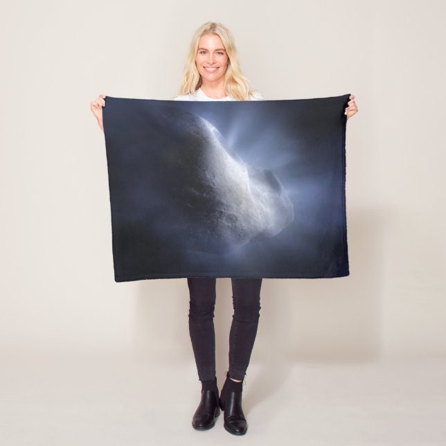 En illustrativ avslutning av Comet Tempel. Fleecefilt (På plats)