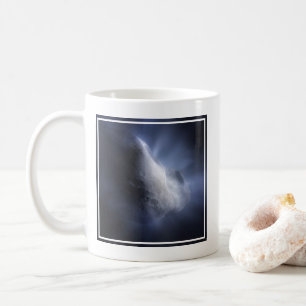 En illustrativ avslutning av Comet Tempel. Kaffemugg