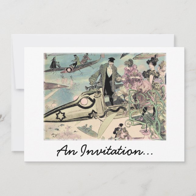 En inbjudan (det 19th (Framsida)