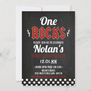 En inbjudan till Guitar-konsert på födelsedagen i