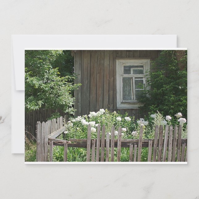 En inbjudan till trähut (Framsida)