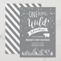 En inbjudande Vild Äventyr-födelsedagspojke