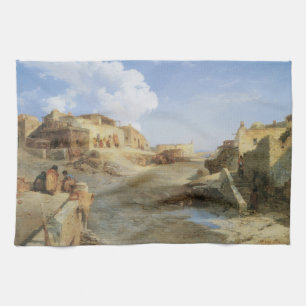 En indisk pueblo, Laguna, New Mexico av Moran Kökshandduk