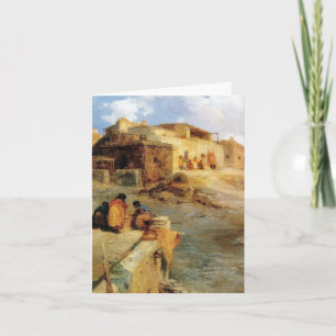 En indisk Pueblo Laguna ny - mexico - 1906 Kort