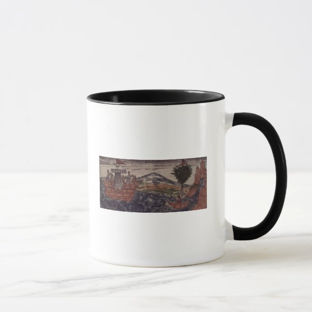 En indisk spion observerar mugg (Höger)