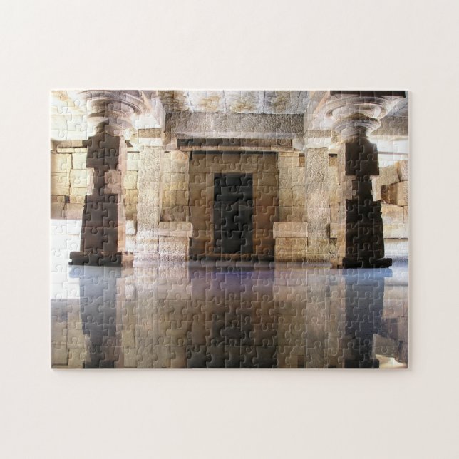 En indisk tempel pussel (Horisontell)