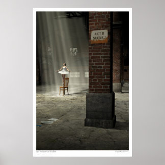 En industribäcken poster