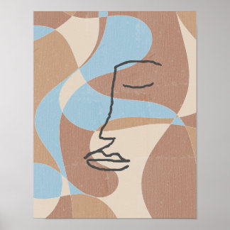 En inhemsk kvinna poster