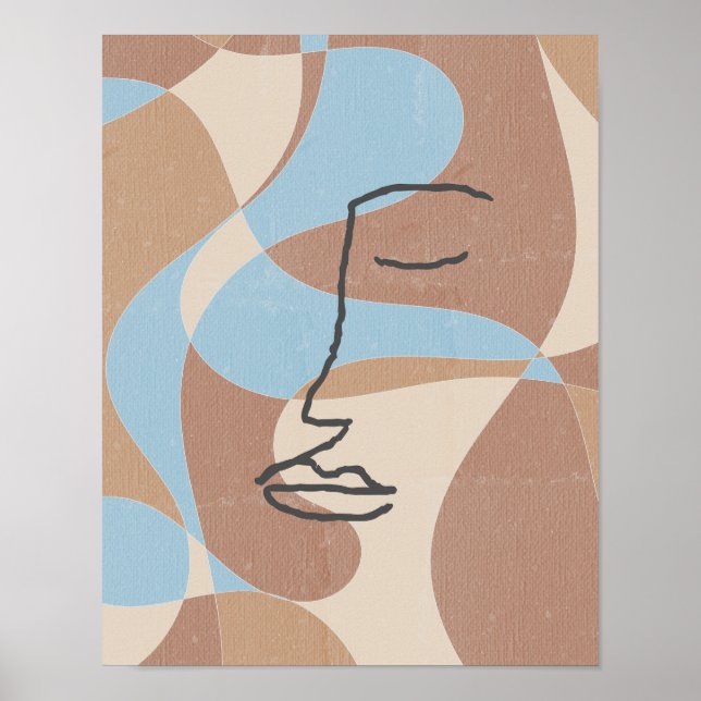 En inhemsk kvinna poster (Framsidan)