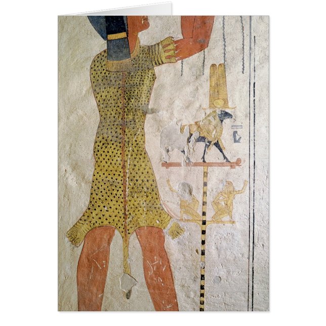 En Inmutef präst skapar erbjuda Hälsningskort (Framsidan)