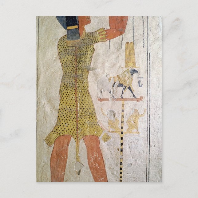 En Inmutef-präst skapar ett erbjudande Vykort (Framsida)