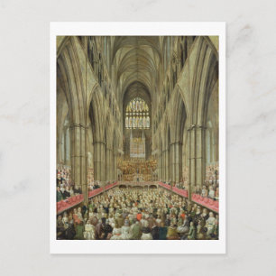 En Insida-vy över Westminster Abbey på Comme Vykort