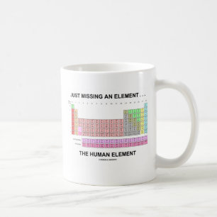 En Inslag saknas bara ... Human Inslag Kaffemugg