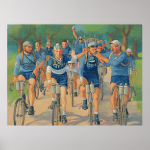 EN INTIM PORTRÄTT AV TOUR DE FRANCE 1920-talet Poster