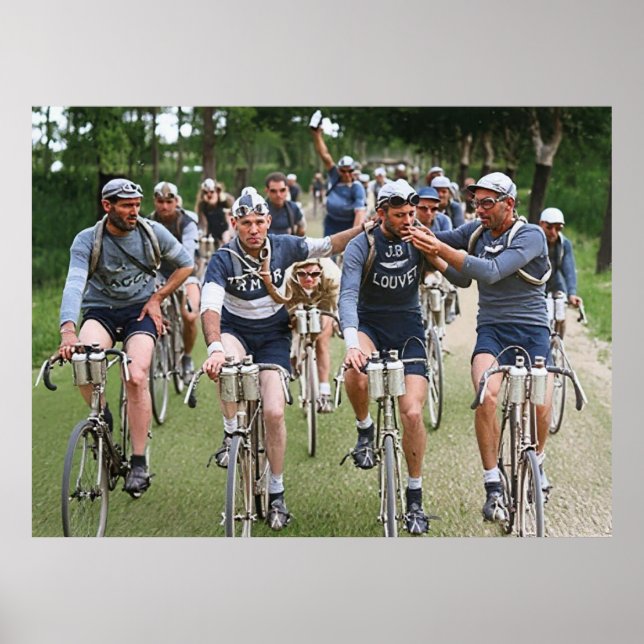 EN INTIM PORTRÄTT AV TOUR DE FRANCE 1920-talet  Poster (Framsidan)