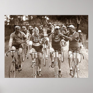 EN INTIM PORTRÄTT AV TOUR DE FRANCE 1920-talet  Poster