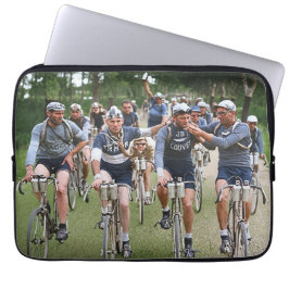 EN INTIM PORTRÄTT TOUR DE FRANCE 1920-talet Redux Laptop Fodral